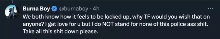 Burna Boy defends Davido over Dammy Krane following Tagbo's d3ath accusation